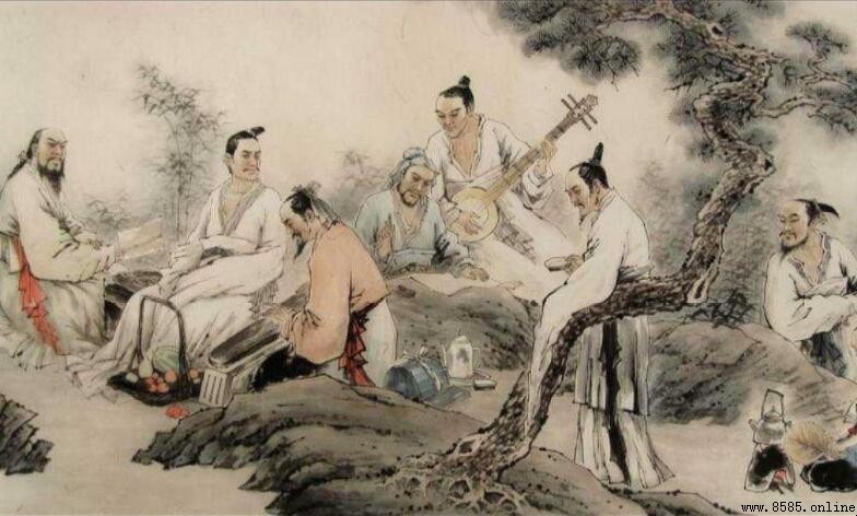 竹林七賢是指哪七個人
