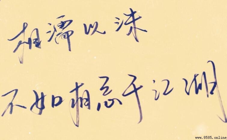 相濡以沫不如相忘于江湖意思