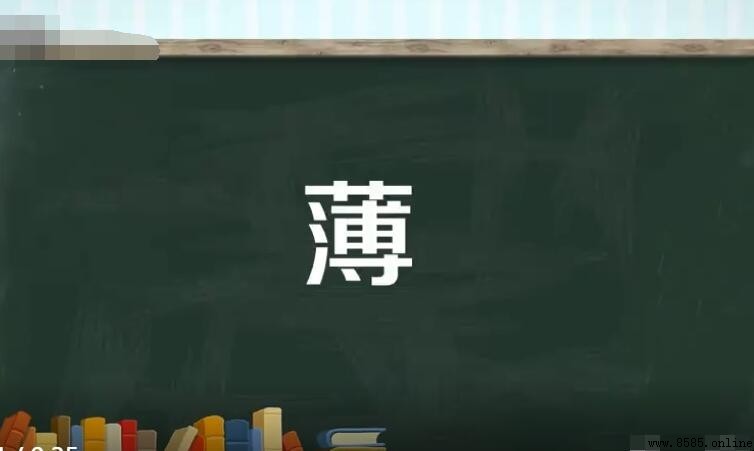 薄的多音字組詞有哪些