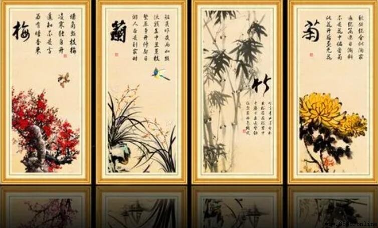 梅蘭竹菊的象征意義