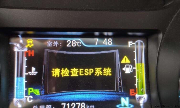 ESP 車身電子穩定系統的主要功能說明