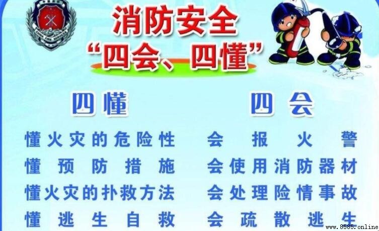 四懂四會的內容是什麼？消防基本知識全解析