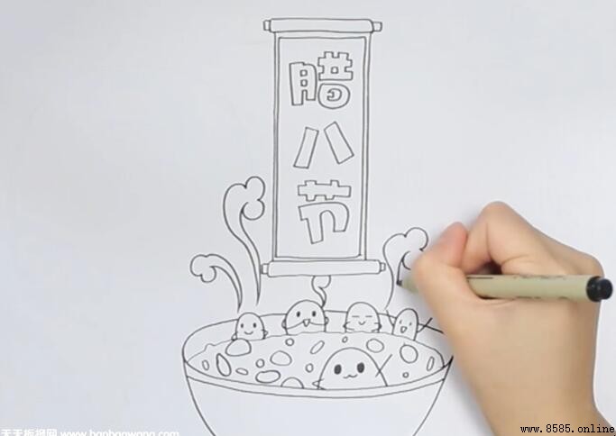 臙八節手抄報繪製指南