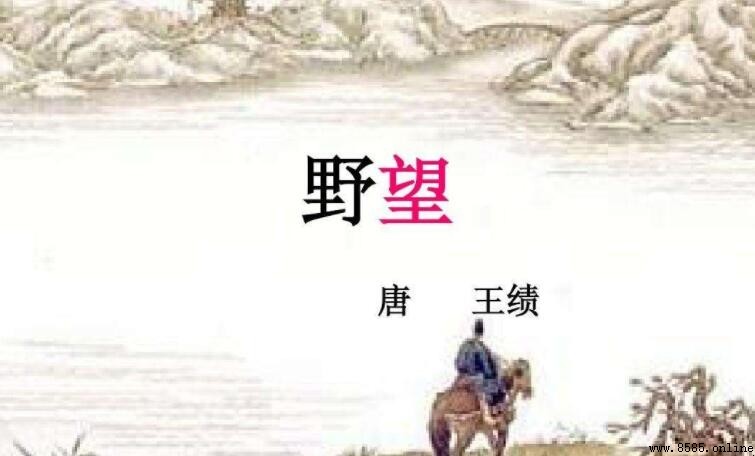 相顾无相识长歌怀采薇的意思