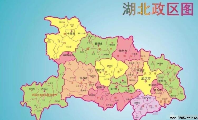 湖北的別稱與地理概況