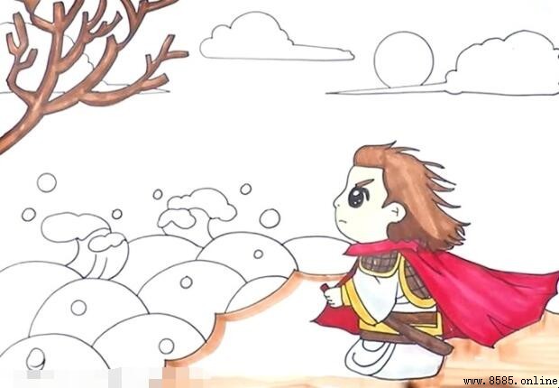 《夏日绝句》詩畫配實作指南：五步完成古詩畫創作