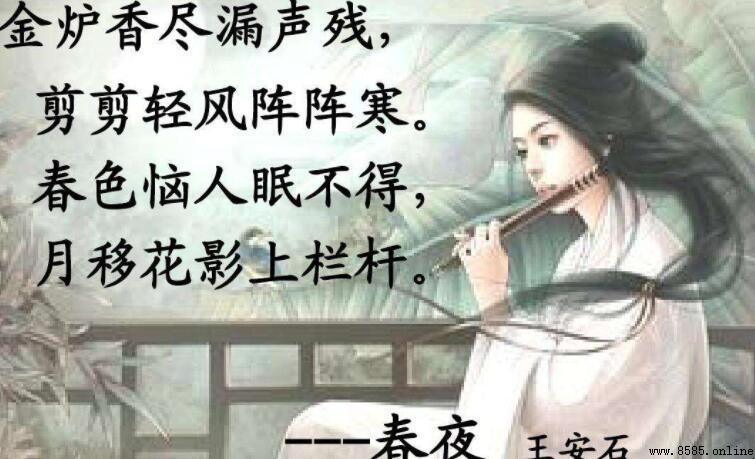 《夜直》原文全詩與譯文：王安石的政治抒情表達