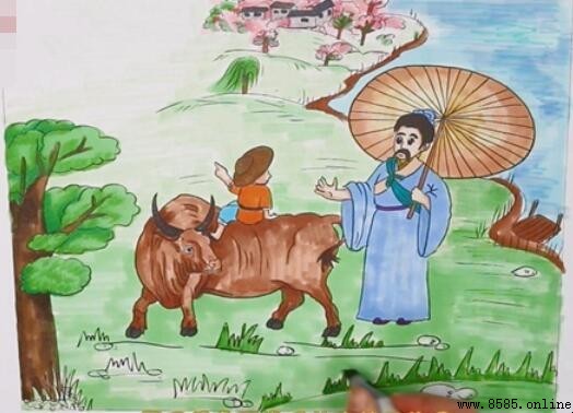 《清明》古詩配畫指南