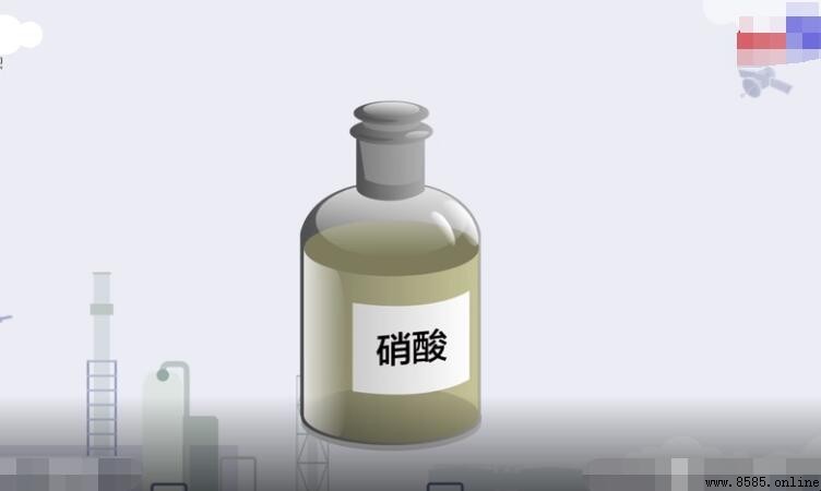 硝酸見光分解的化學方程式