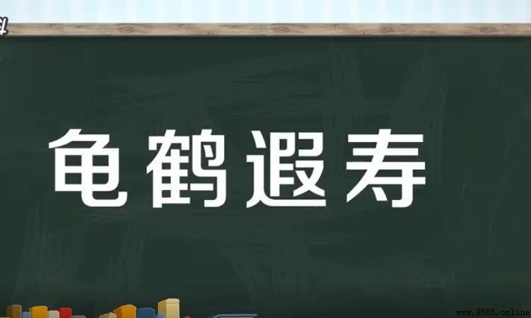 龜鶴遐壽的意思與詞源