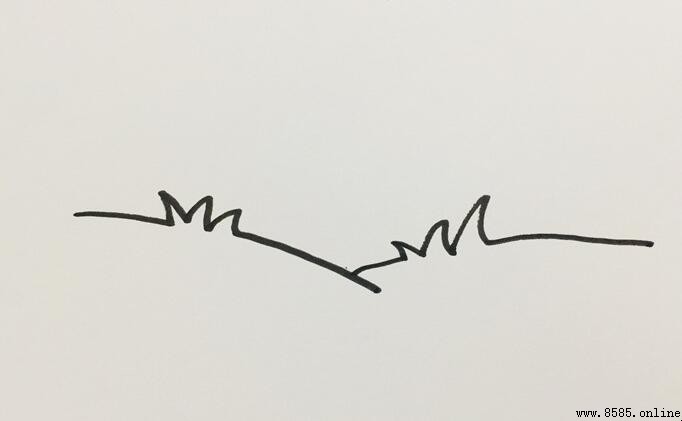 草坪简笔画怎么画