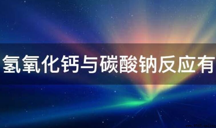 氢氧化钙与碳酸钠反应的现象解析