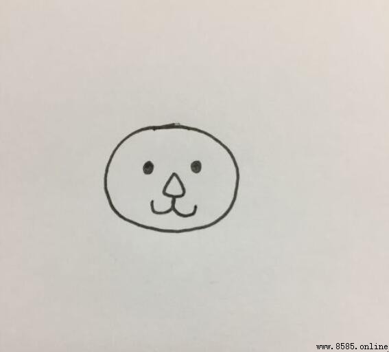 狮子简笔画教程：7步轻松绘制