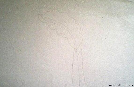 芭蕉葉簡筆畫怎麼畫