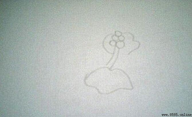 茶花简笔画教程：9步轻松绘制