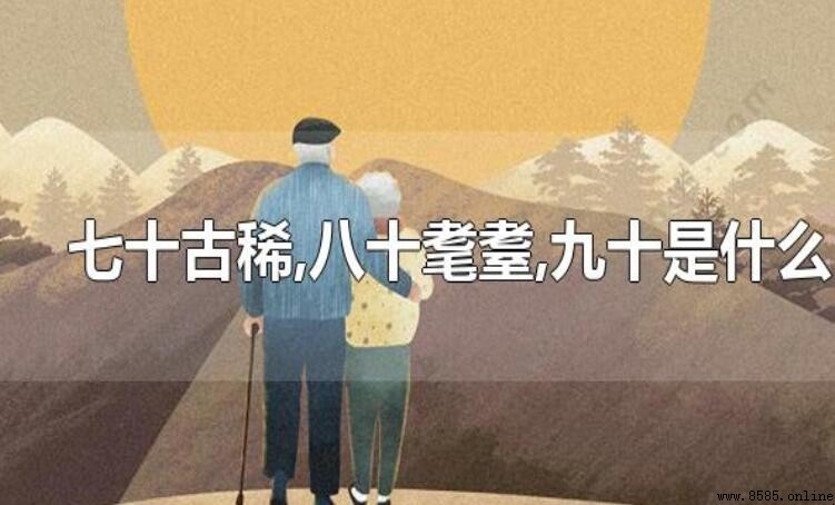 八十耄耋是什麼意思