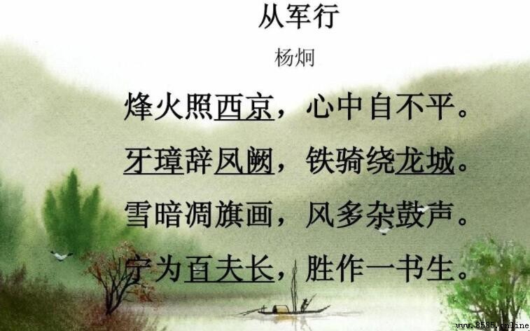 《從軍行》的創作背景與詩詮解析