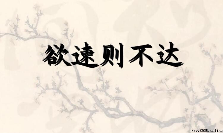 欲速不達的含義與用法解析