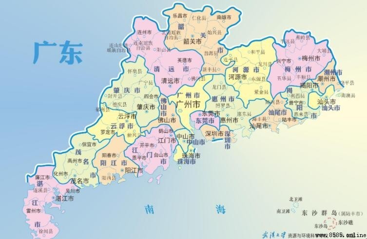 廣東有哪些城市