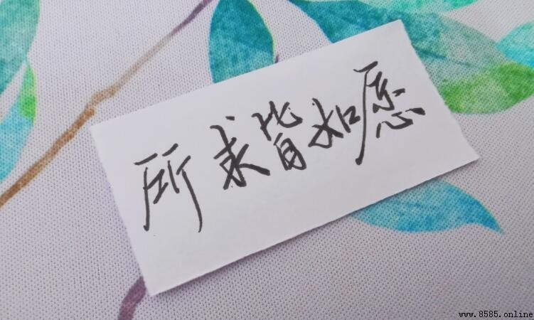 所求皆如願的下一句是什麼