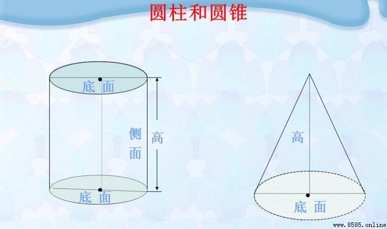 圆锥的特点