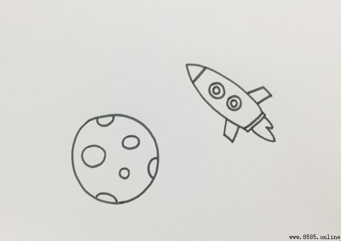 畫出神秘宇宙：四步教你輕鬆創作
