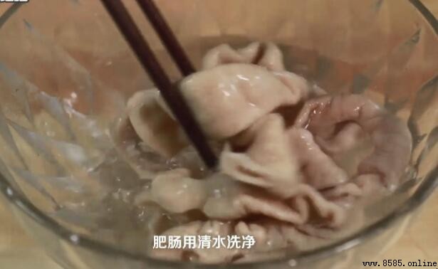 火爆肥腸的步驟與做法