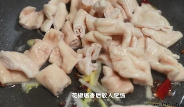 火爆肥腸的步驟與做法