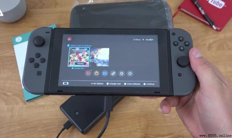 Nintendo Switch充電需要多久?電池容量與充電時間說明