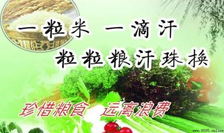 浪費糧食的名言警句