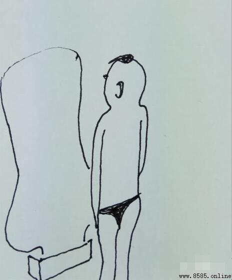 哈哈鏡子簡筆畫教學：六步創作趣味漫畫鏡像