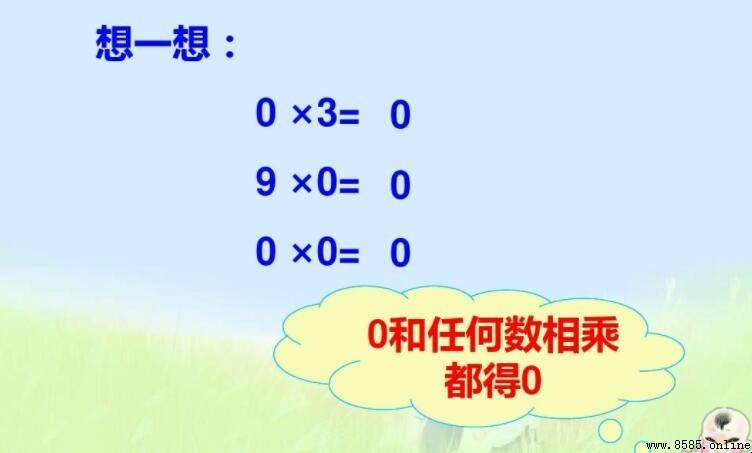 零乘任何數都得零對嗎?解析零的特殊性質