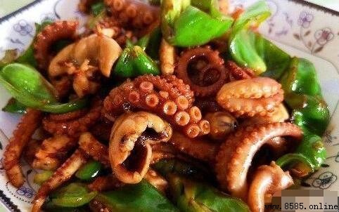 八爪魚怎麼做好吃:清爽醬爆做法
