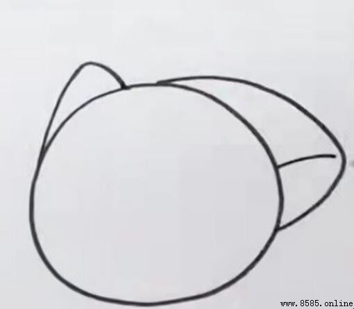 简笔画罗小黑怎么画