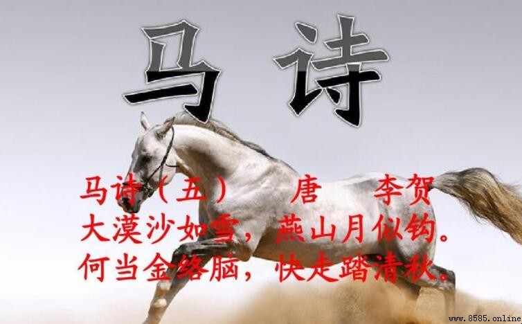 《馬詩·大漠沙如雪》創作背景解析