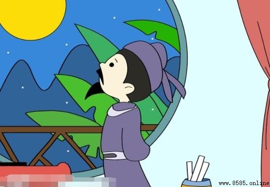 《靜夜思》古詩配畫創作步驟指南