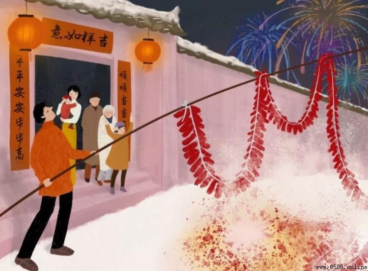 春节放鞭炮的寓意是什么