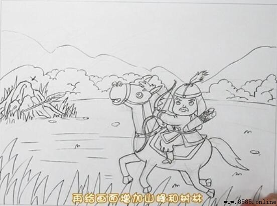 《塞下曲》古詩配畫教學:五步創作指南