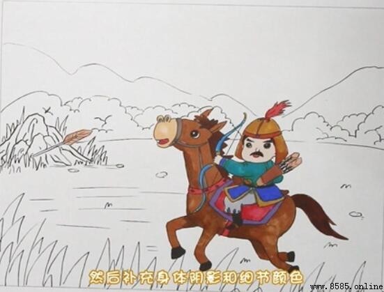 《塞下曲》古詩配畫教學:五步創作指南