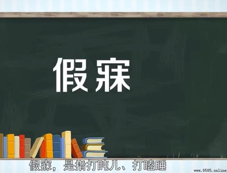 假寐的意思