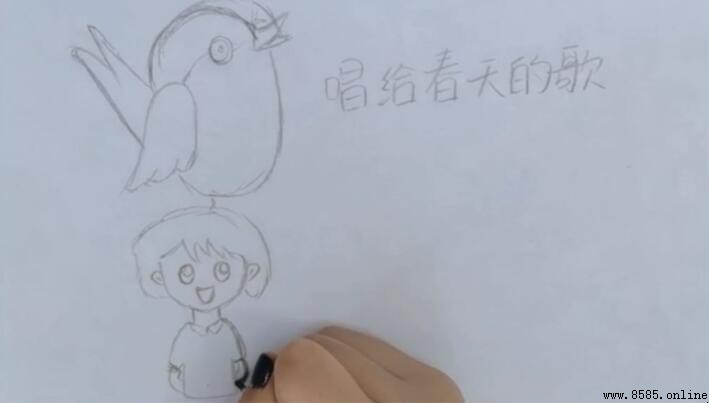 春天怎麼畫:兒童繪畫教程