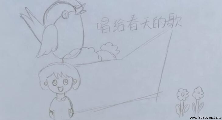 春天怎麼畫:兒童繪畫教程