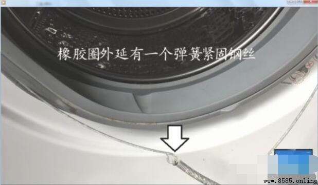 如何清理滚筒洗衣机门封圈