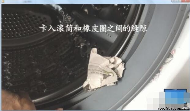 如何清理滚筒洗衣机门封圈