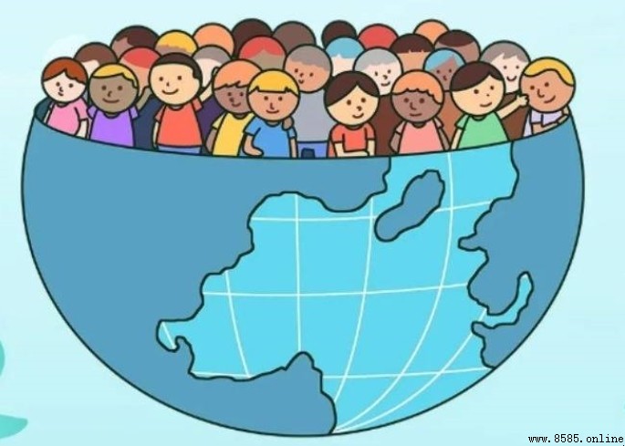 世界人口排名前五國家