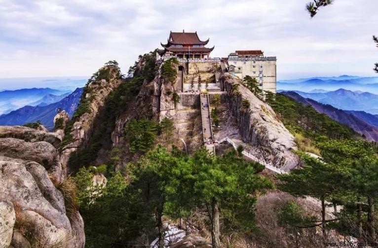 九華山風景區地形地貌解析