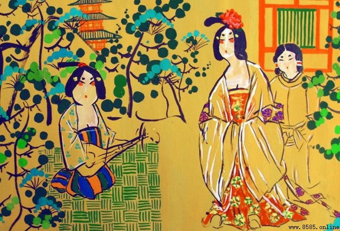 曹衣出水評價解析:古代人物畫中的絕妙技法