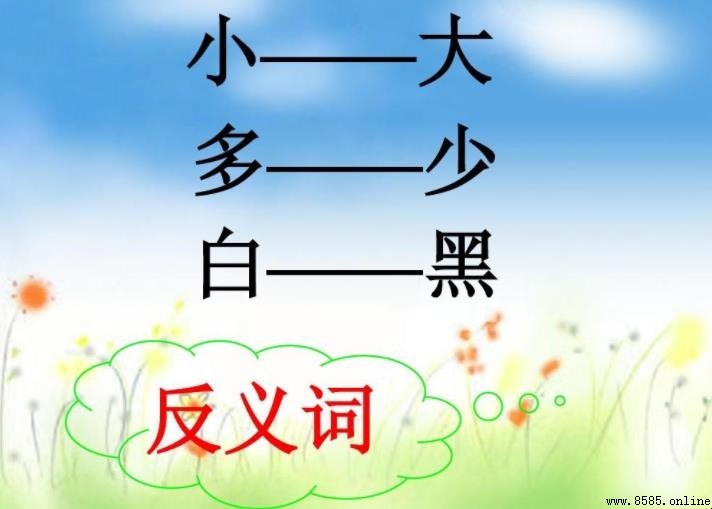 細小的反義詞是什麼