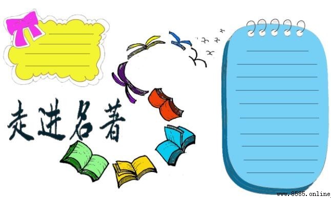 名著閱讀手抄報繪製指南：四步創作亮眼作品