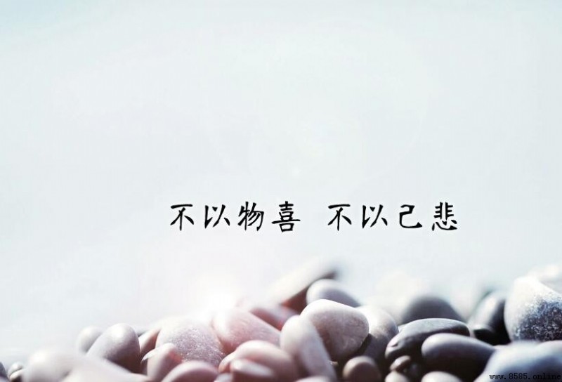 不以物喜，不以己悲的出处與含義